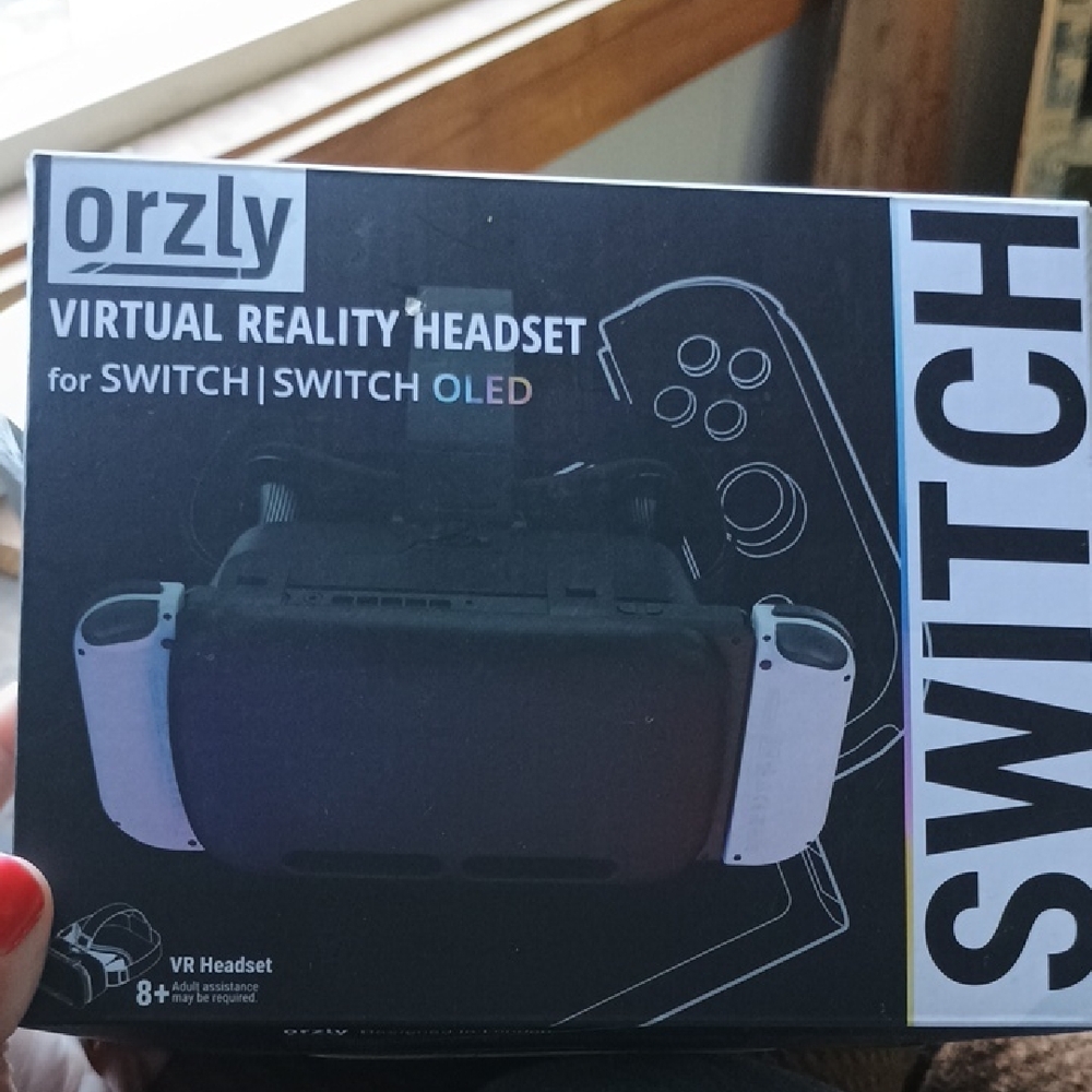 Virtual Reality Headset for Switch - Black